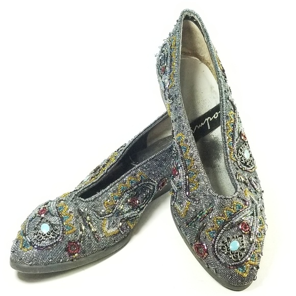 Impo Embellished Flats Women's 8 - Picture 2 of 7